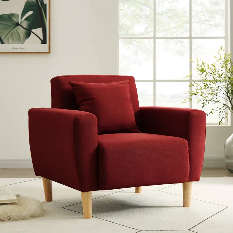 Zaro 32.6" W Polyester Armchair